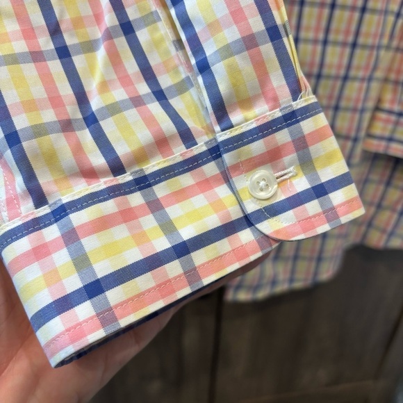 L.L. Bean Women’s 2X Plaid Button Down Shirt Wrinkle Free Top - Picture 8 of 11